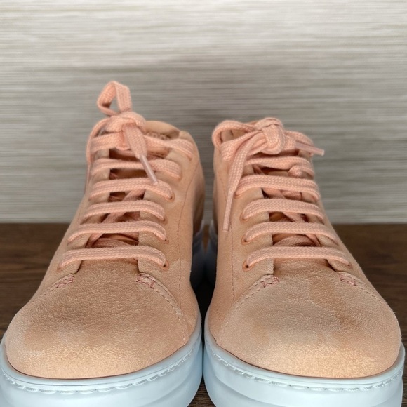Camper Runner Up Sneakers in Light Pink Nubuck Leather Size 8 EU38 - Picture 9 of 14